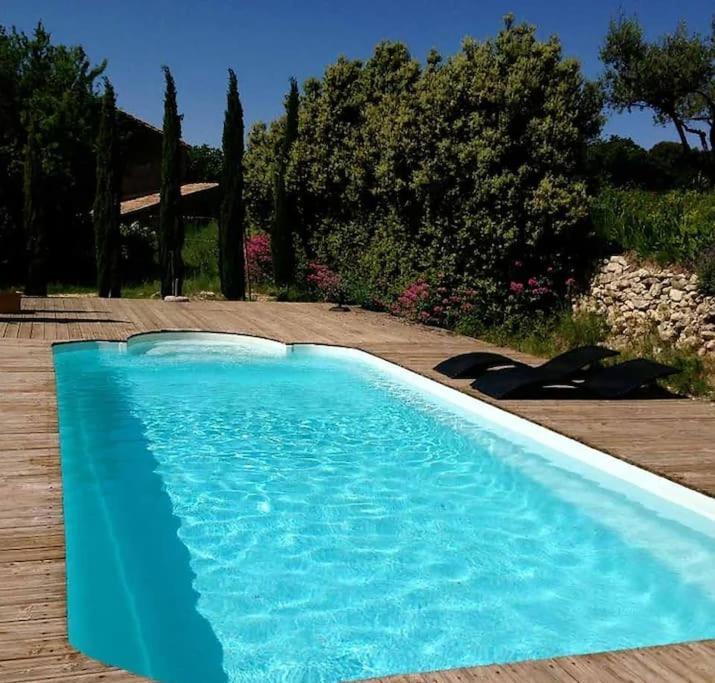 Mas Des Bergines, Au Milieu Des Vignes Villa Vacqueyras Exterior foto